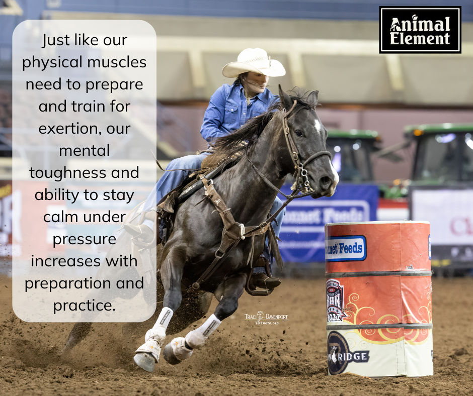 mental-toughness-takes-work-just-like-physical-toughness-with-background-image-of-woman-in-blue-shirt-barrel-racing